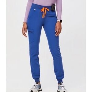 Figs Womens Joggers Technical Collections Royal Blue Size 4x Petite
